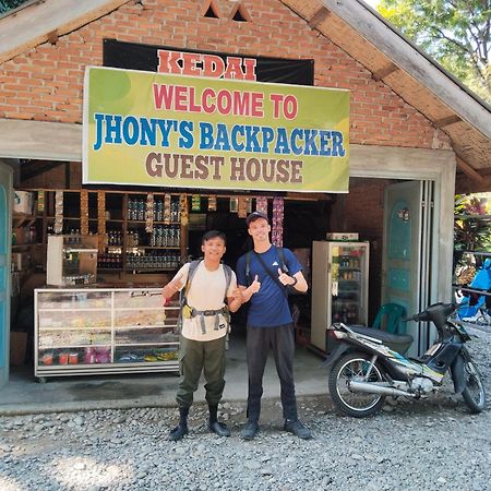 Jhony'S Backpacker-Guest House Only Stay Here Book Treking With Us Bukit Lawang Exterior photo
